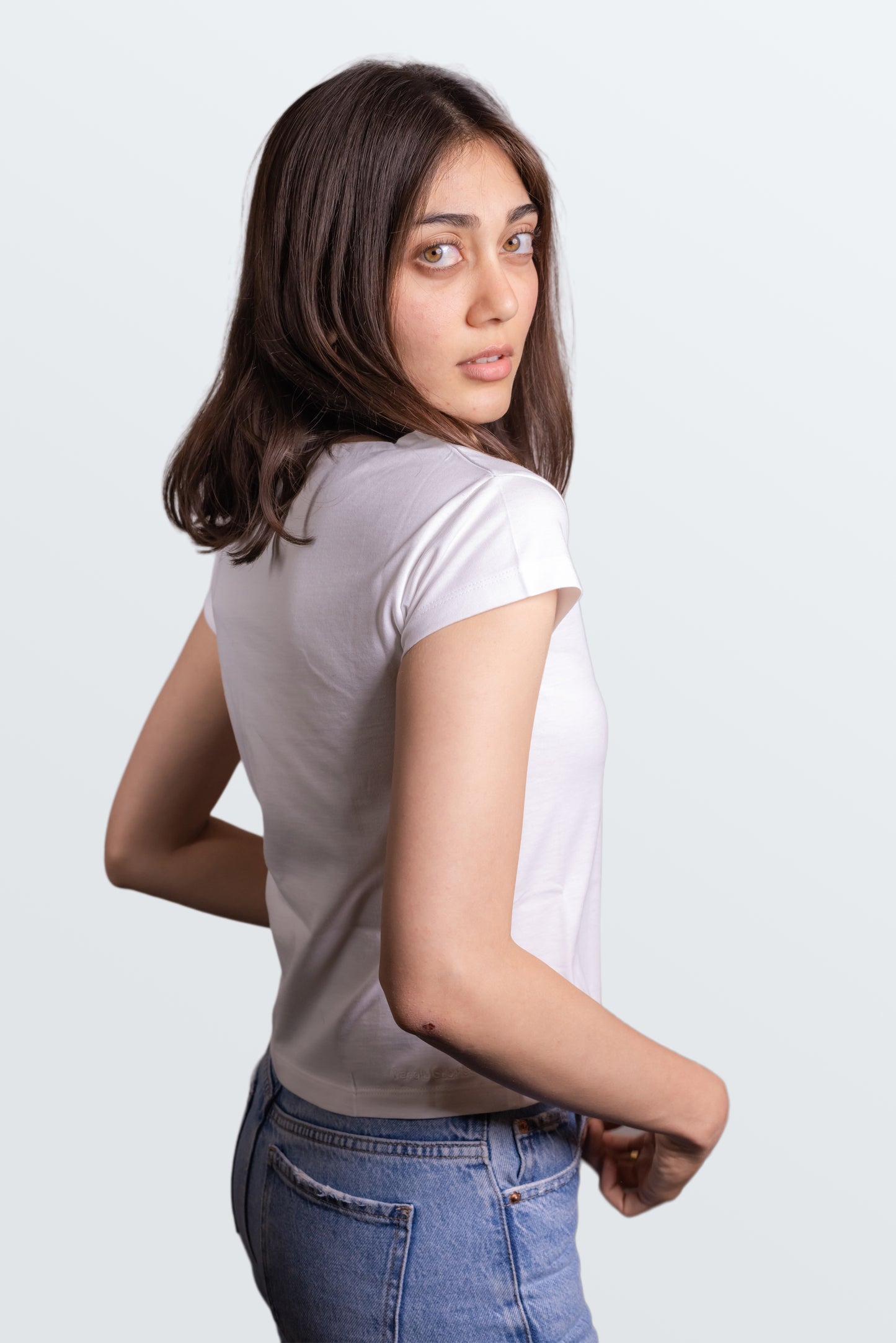 Contrast Rib Top
